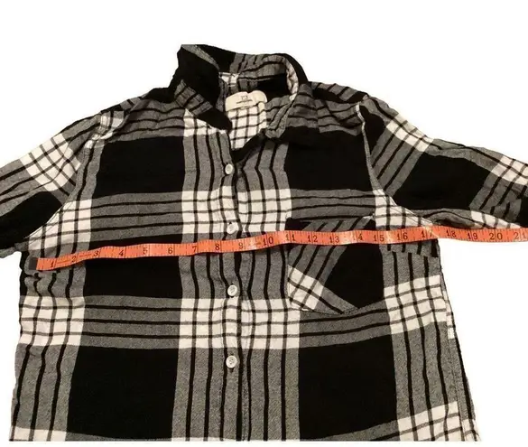 Thread and Supply  Plaid Button Down Shirt Long Sleeve Casual Everyday