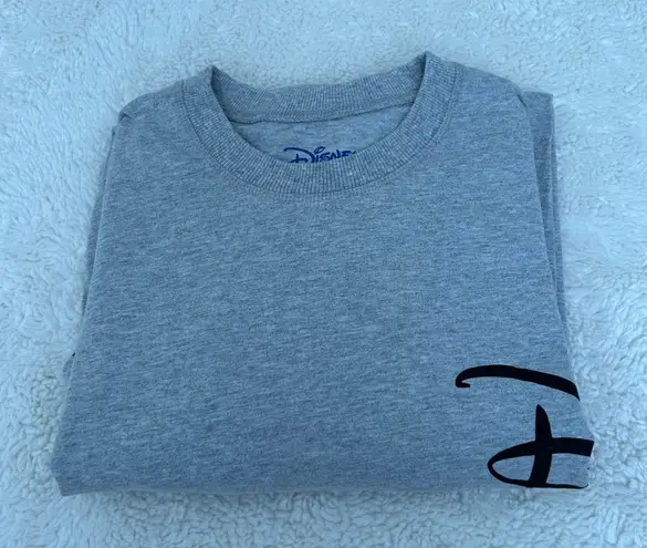 Spirit Jersey Disney Mickey Mouse Gray Stripped Long Sleeve - Size M