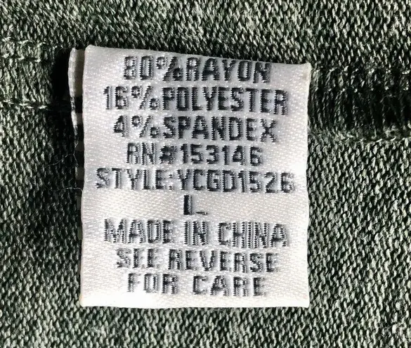 Good Luck Gem Green Knit Polo Dress - Size Large