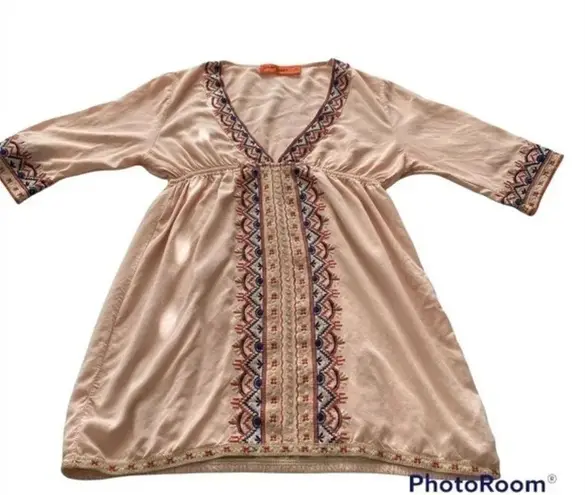 Urban Mango Bohemian embroidered top size women’s XL Orange