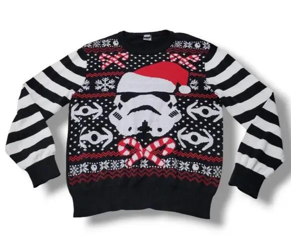 Star Wars Sweater Size XL Storm Trooper Sweater Holiday Sweater Knit Sweater XL Unisex Sweater