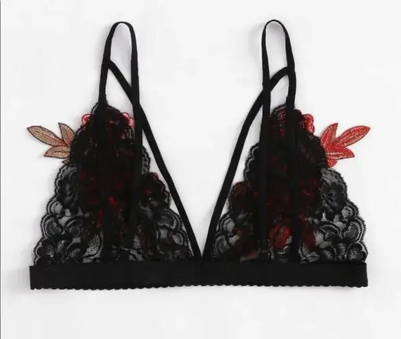 Rose Harness Lace Bralette New Size undefined