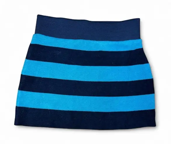 Y2K early 2000s vintage vibe I ❤️ YALG brand striped bodycon miniskirt Size XS/S