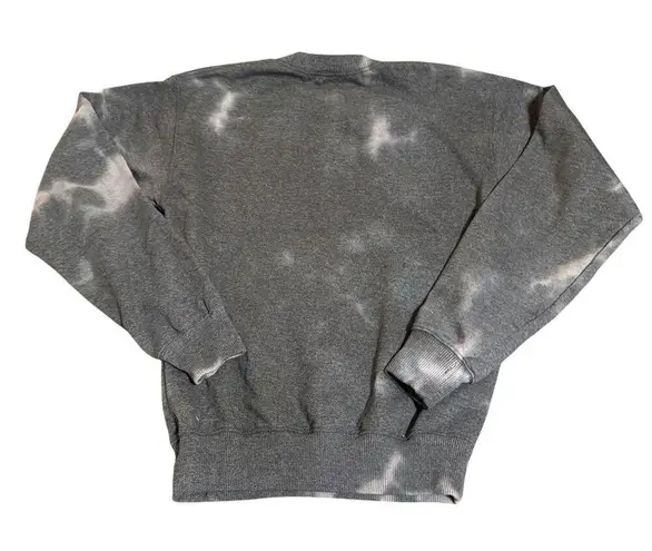 NWT desert dreamer x Smiley Embroidered Mental Health Matters Sweatshirt Tie Tye Gray Size XS