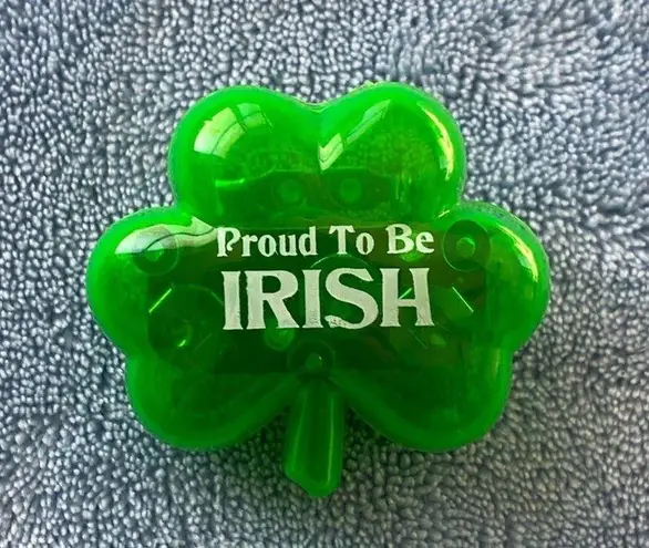 Proud to be Irish and Kiss Me I’m Irish Pins