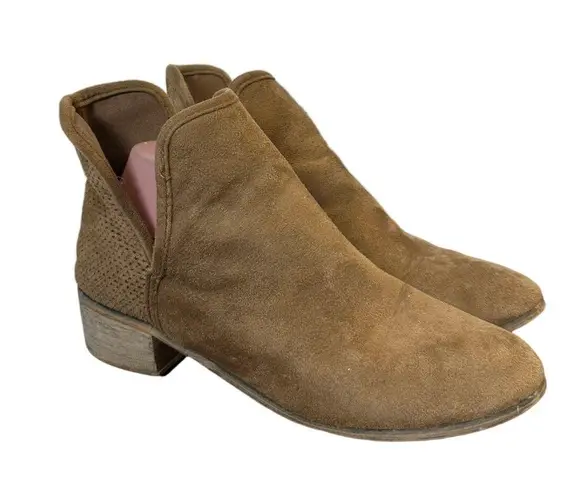 Seven7 Brand Soho Boot Vegan Leather Suede Bootie Women's Size 9