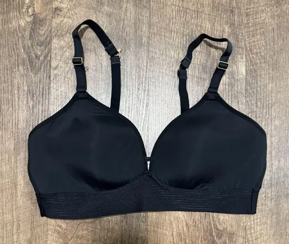 Lively Spacer Bra Sz 38B Black Wireless Tshirt Bra Everyday Comfort