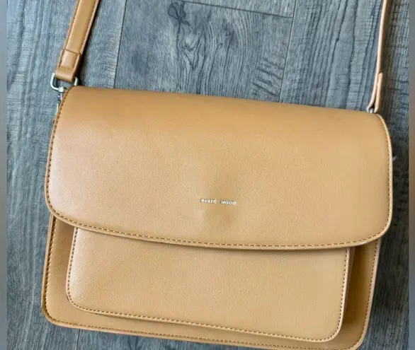 Pixie Mood  Zoe Crossbody Convertible Bag in Tan Honey