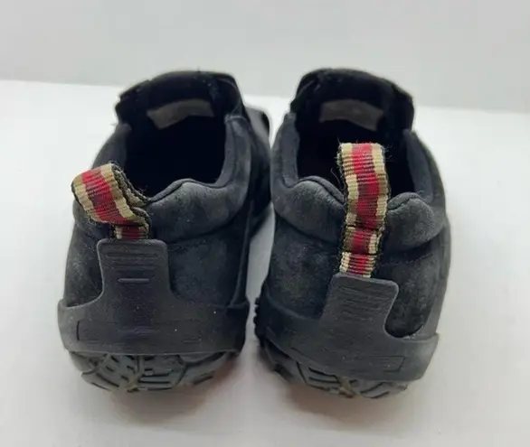 Merrell Womens 10 Jungle Moc Slip On Hiking Shoes Black Suede Low Top 60826