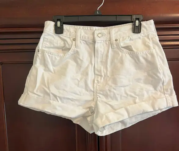 Wild Fable White High Rise Jean Shorts