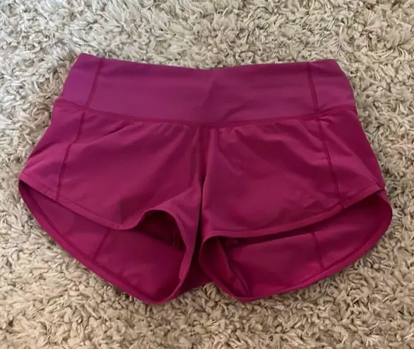 Lululemon Speed Up Shorts 2.5