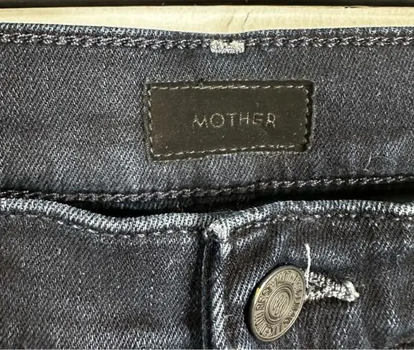 MOTHER Denim MOTHER The Stunner Zip Two Step Ankle Fray Jeans in Holding Hands Size 24