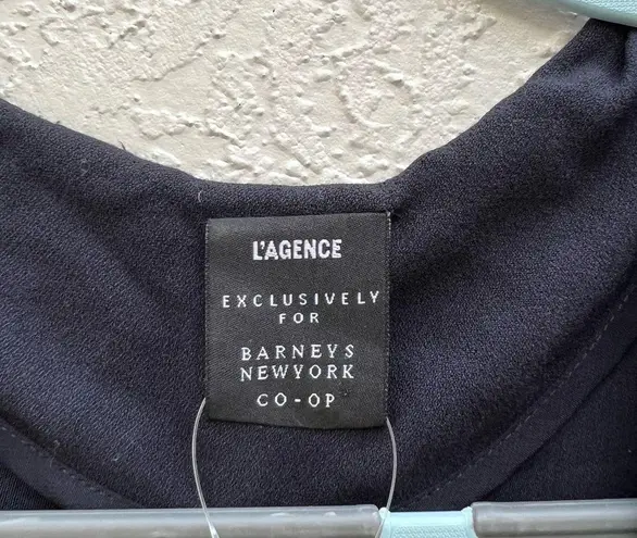 L'Agence L’Agence for Barney’s black jumpsuit wide leg size 6