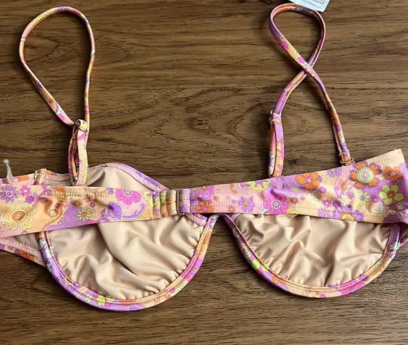 Cotton On Mermaid Balconette Bikini Top size L