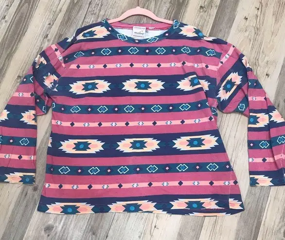 Vintage Nuovo Aztec Long Sleeve Crew size Med