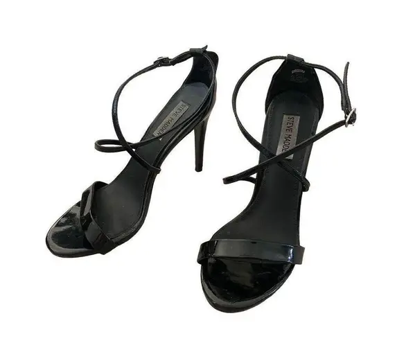 Steve Madden  Floriaa Stiletto High Heels Strappy Pumps 8.5M Buckle Ankle Strap