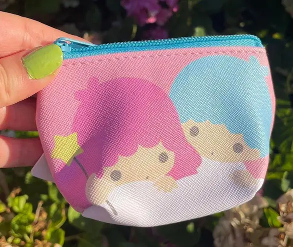 Sanrio Little Twin Stars Blue Pink Coin Purse Pouch