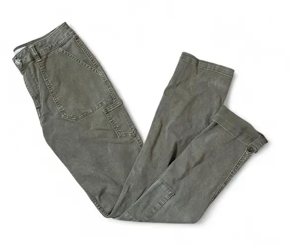 BKE Corduroy Cargo Pants Light Brown Women's Size 27x30 Utility Style