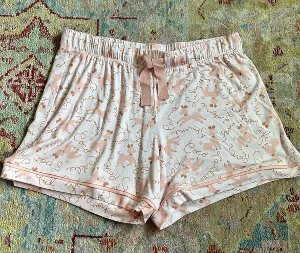 Spartina 449 Pajama Short Pink Poodles