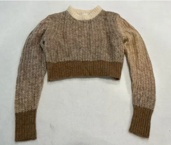 Wilfred Free Wilfred Laney Sweater Free Ombre Cropped Sweater Alpaca Blend Women's Size S