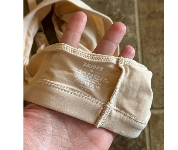 SKIMS Fits Everybody Racerback Bralette Sand Size XS