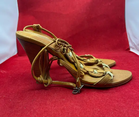 Christian Dior Made in Italy Heels Shoes Rope 38