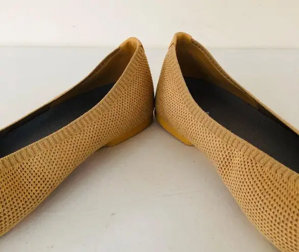 Allbirds Women's Tree Breezer Point in Forage Tan Ballet Flats Women's Size 11