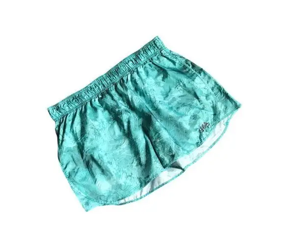 Huk Blue Patterned Pull On Shorts Size L