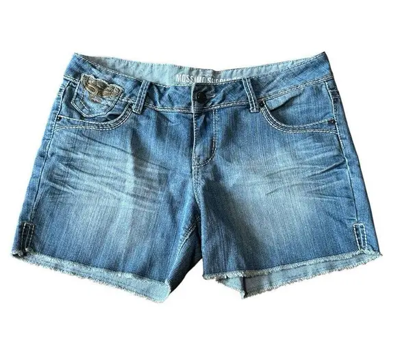 Mossimo Supply Co. Women's Light Blue Jean Shorts, Sz 13