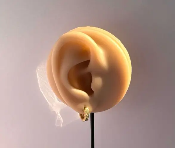 Huggie Small Hoop Earrings for Men Women Streetwear Hip Hop Unisex Style Gold