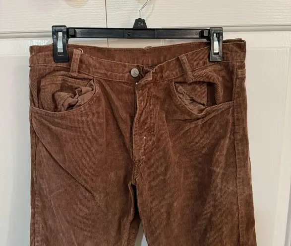 Brandy Melville  John Galt Brown Corduroy Jeans Size S