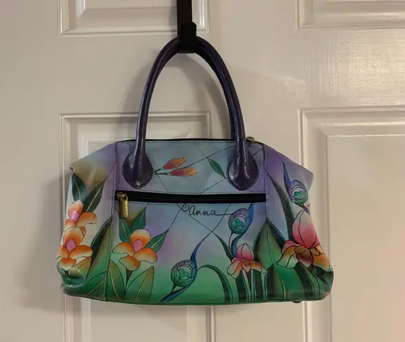 Anna anuschka Midnight Peacock Bag
