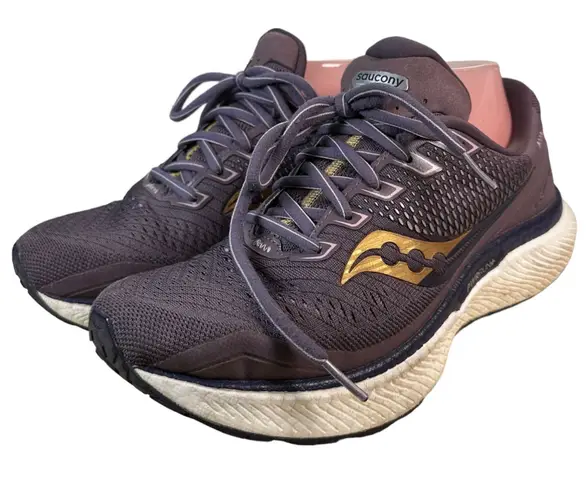 Saucony Triumph 18 S10595-20 Purple Running Sneaker Shoe Women's Size 8.5