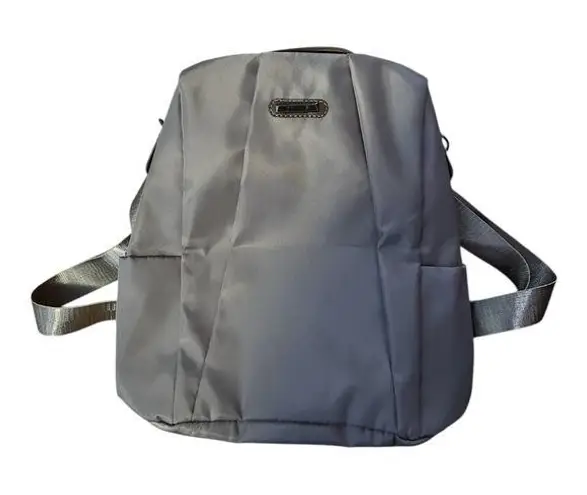 Womens Travel Beige Gray Backpack New