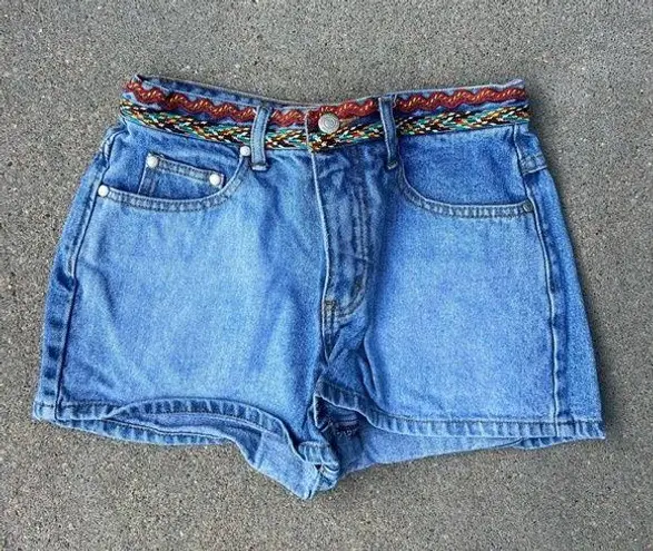 Y2K Arizona Boho Western bricabrac trim festival jean shorts Size undefined