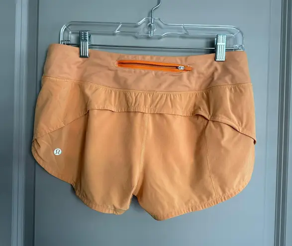 Lululemon Speed Up Short 2.5” - Monarch Orange