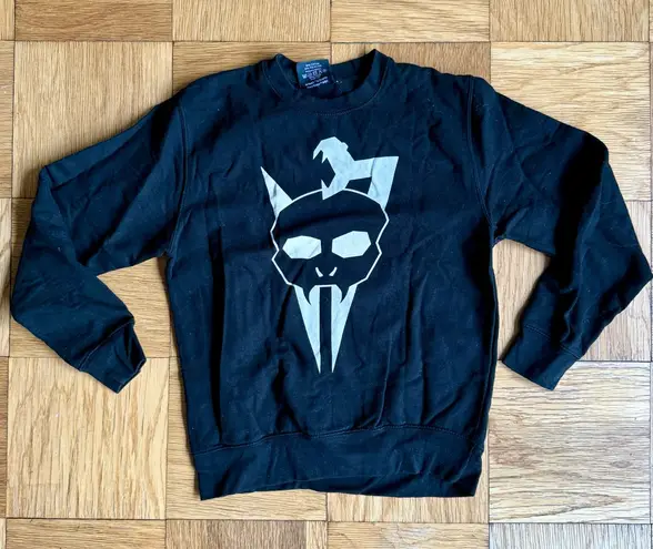 Harry Potter and the Cursed Child Black Voldemort Sweatshirt, Sz S Unisex