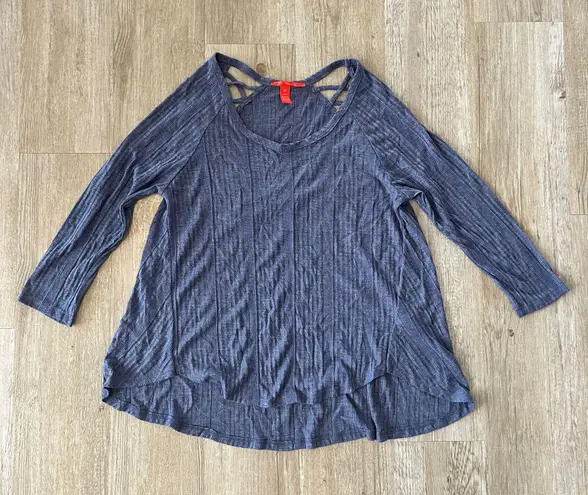 Chelsea & Violet Womens Blue Top - M