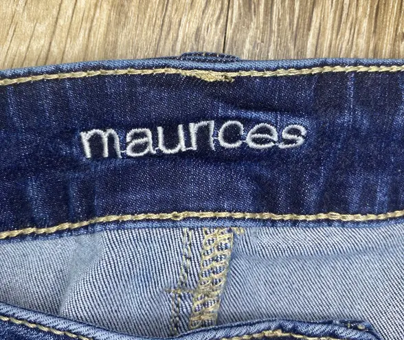 Maurice's Womens  Straight Leg Jeans - Med Short