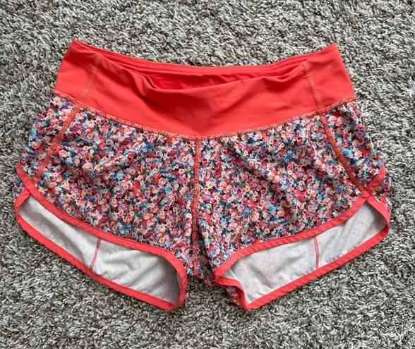 Lululemon Speed Shorts 2.5” Prism Petal