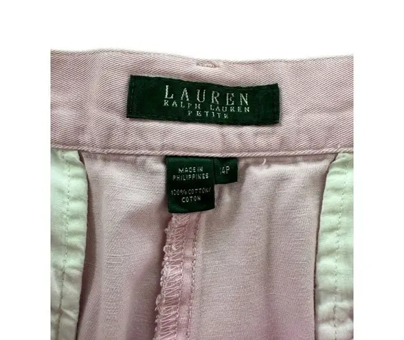 Ralph Lauren LAUREN  Pink 100% Cotton Shorts Size 14P