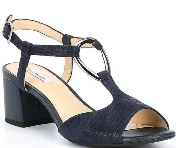 Alex Marie Navy Blue Darlena Sandals Size 6.5
