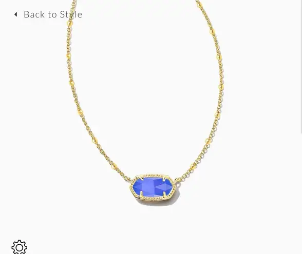 Kendra Scott Color Bar Elisa Necklace