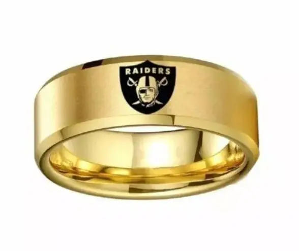 Gold Las Vegas Raiders Ring