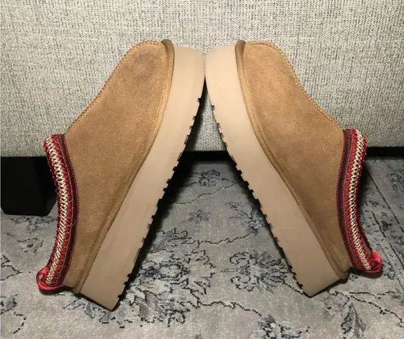 UGG Tazz Platform Slippers Chestnut