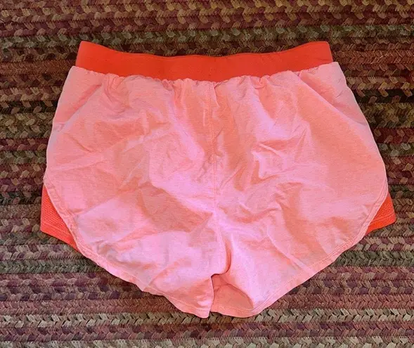 Under Armour  PEACHY PINK ATHLETIC RUNNING SHORTS
