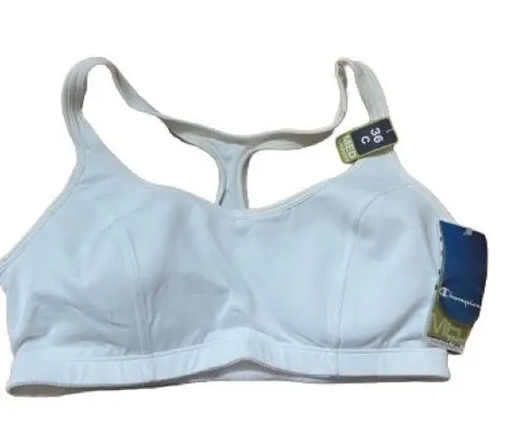 Champion  White Sports Bra Women’s Size 36C New With Tags