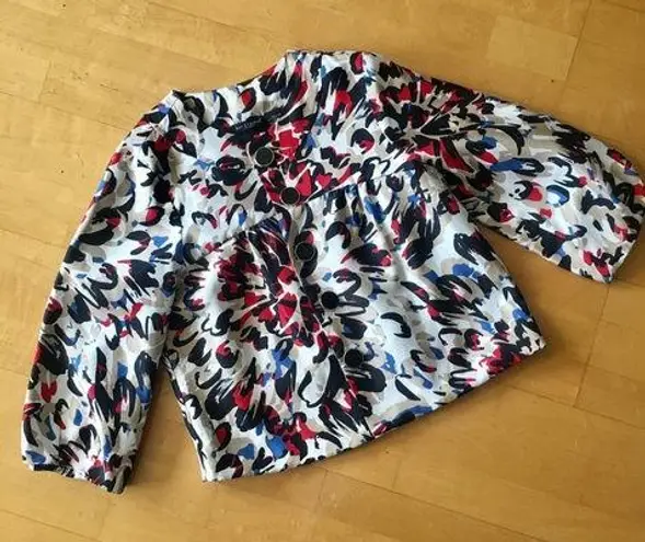 Bay Studios Oversize Blazer, Ivory, Cream, Black, Red, Blue, Size S Black