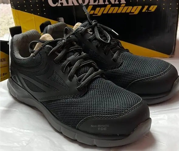 NIB Carolina Lytning 1.9 work shoes Black Size 8.5