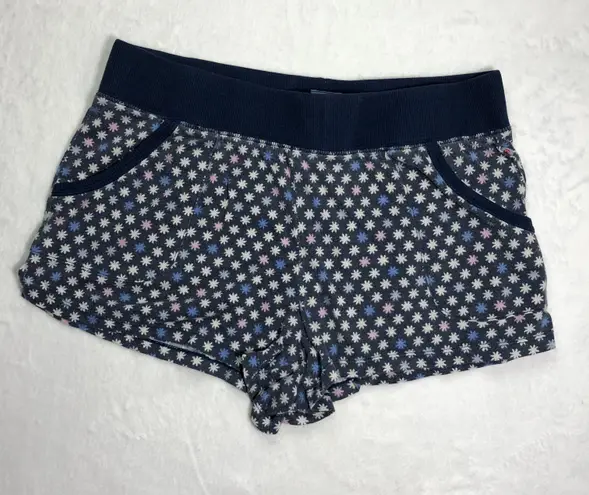 Jane & Bleecker Pajama Shorts Snowflake print Lounge Shorts size Small - Image 1
